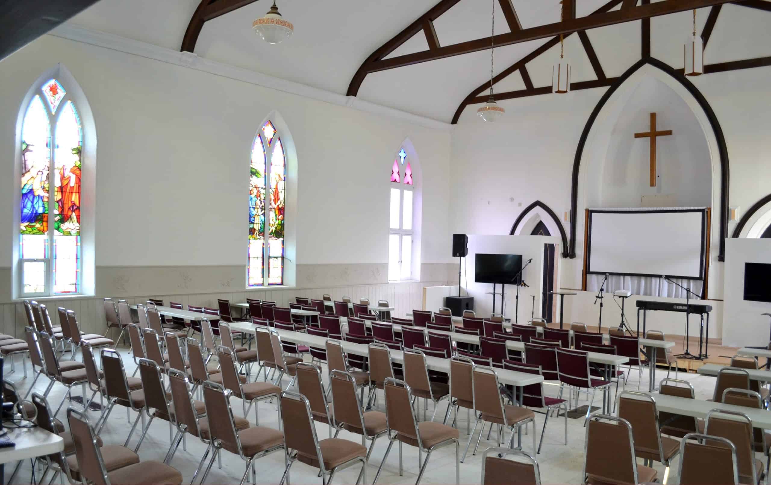 Barrie Street Rentals - The Grand Hall event rental space.